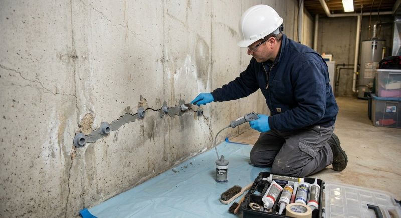 Structural Crack Repair in Columbia, SC