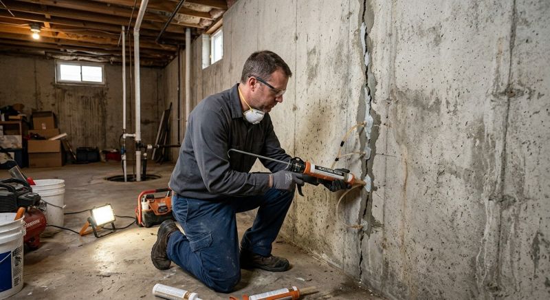 Structural Crack Repair in Columbia, SC