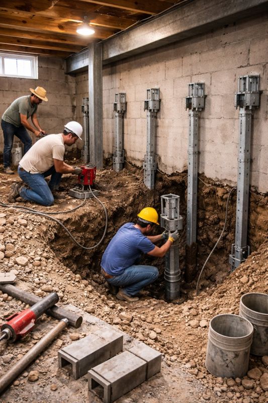 Structural Underpinning in Columbia, SC