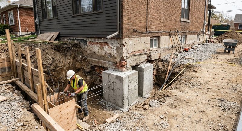 Structural Underpinning in Columbia, SC