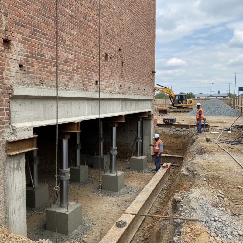 Structural Underpinning in Columbia, SC