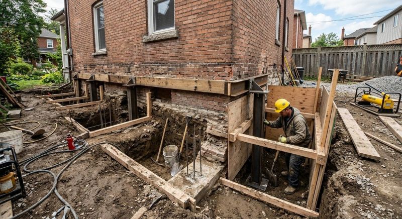 Structural Underpinning in Columbia, SC