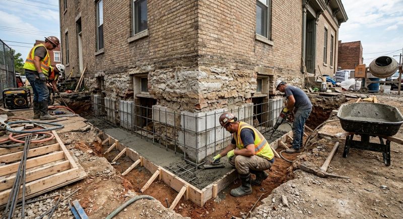 Underpinning Repair in Columbia, SC